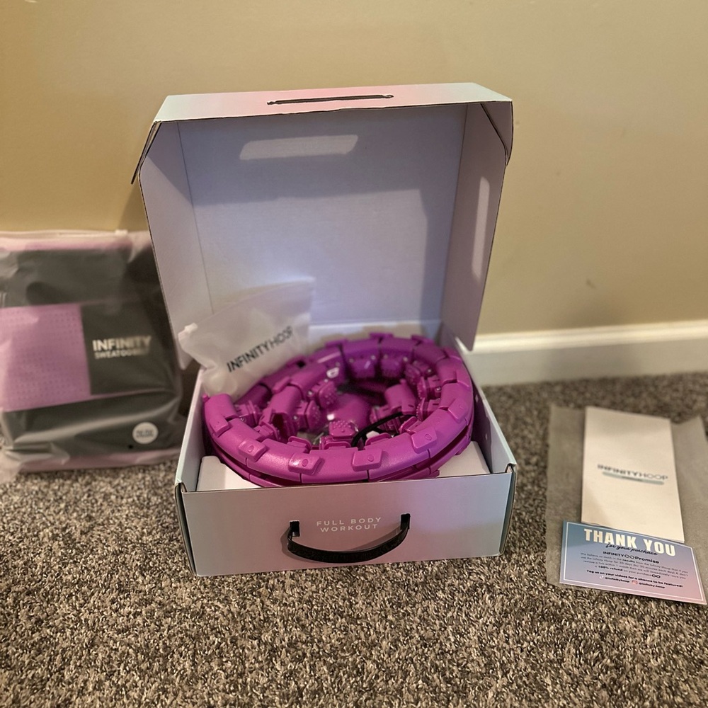 INFINITY Purple Fitness Hoop